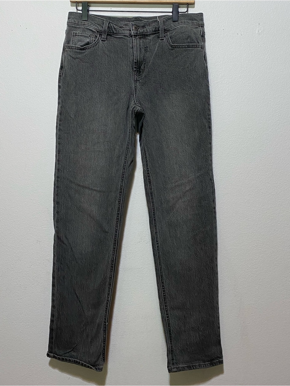 Old Navy Wow Boyfriend Mid-Rise Jeans Size 6 Gray 30x31